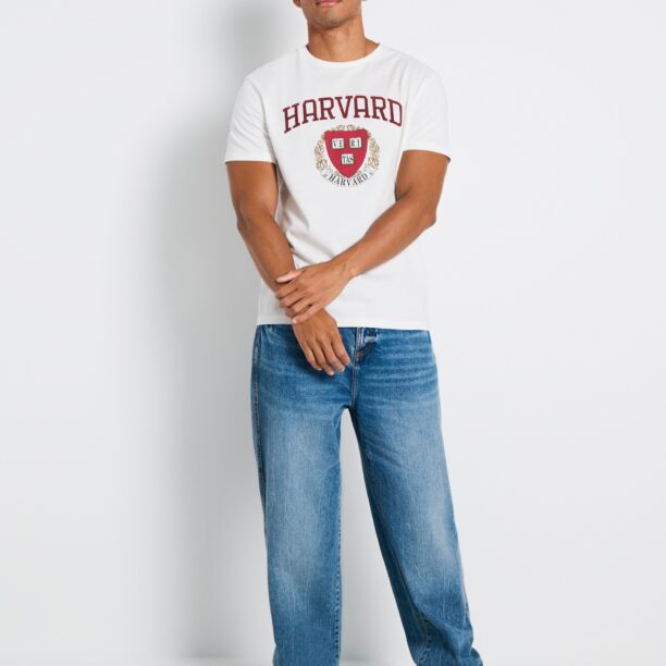 Original Tricou Harvard - crem