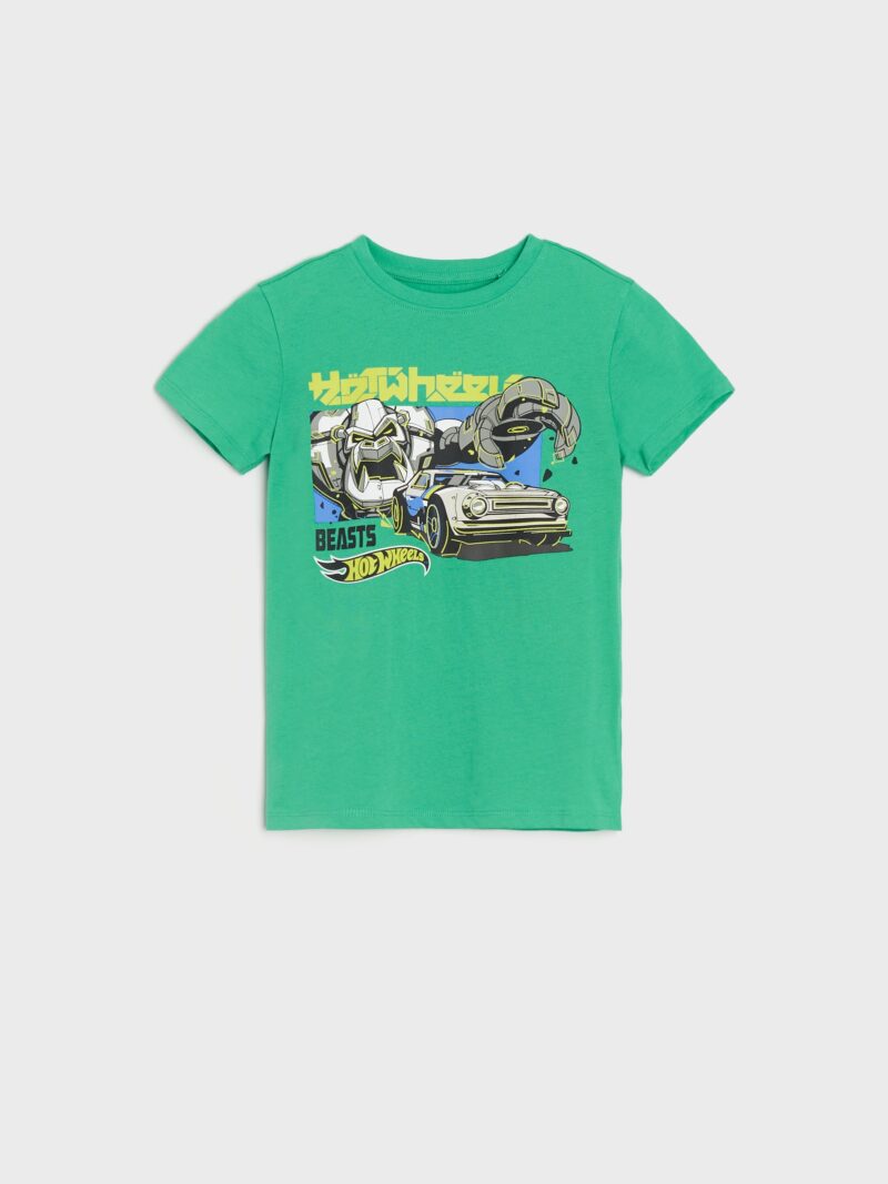 Cumpăra Tricou Hot Wheels - verde