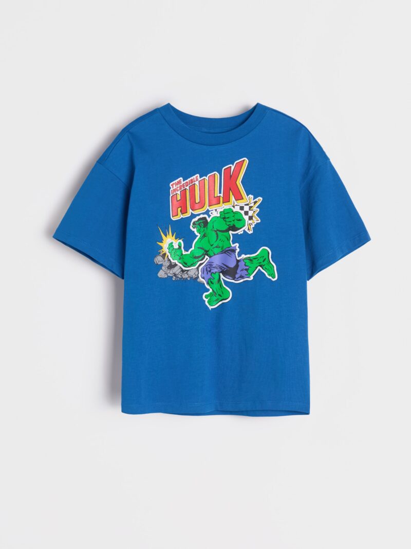 Preţ Tricou Hulk - mid blue