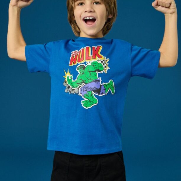 Tricou Hulk - mid blue