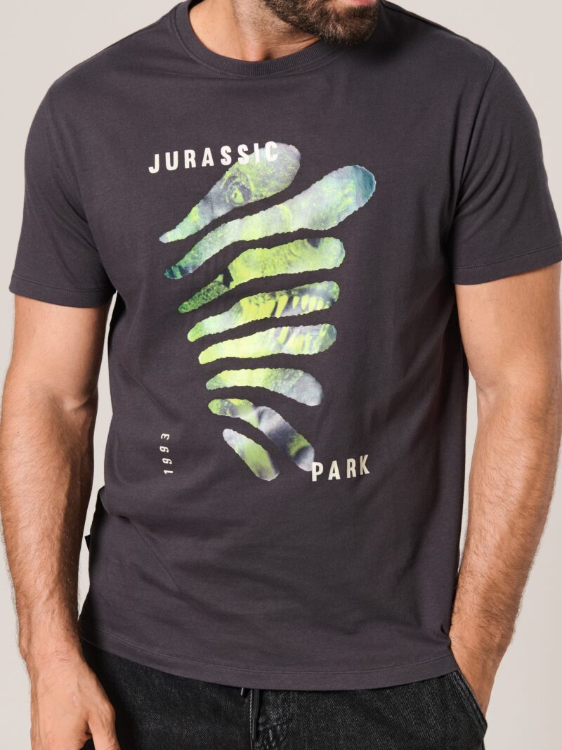 Tricou Jurassic Park - gri-închis preţ