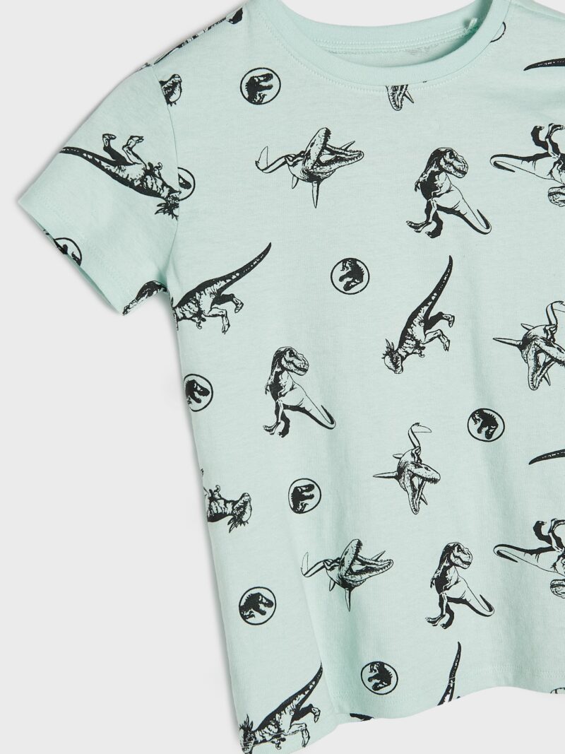 Preţ Tricou Jurassic World - verde-pal