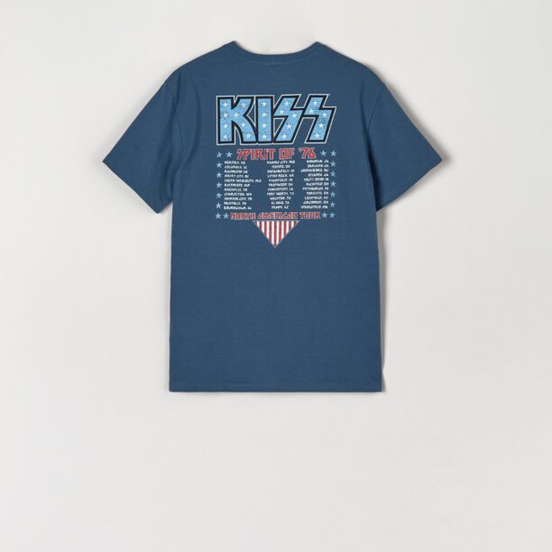 Cumpăra Tricou Kiss - albastru