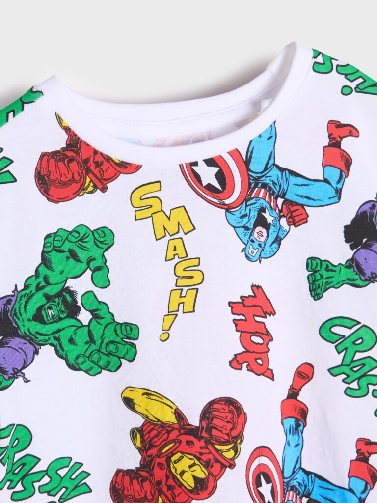 Cumpăra Tricou Marvel - alb