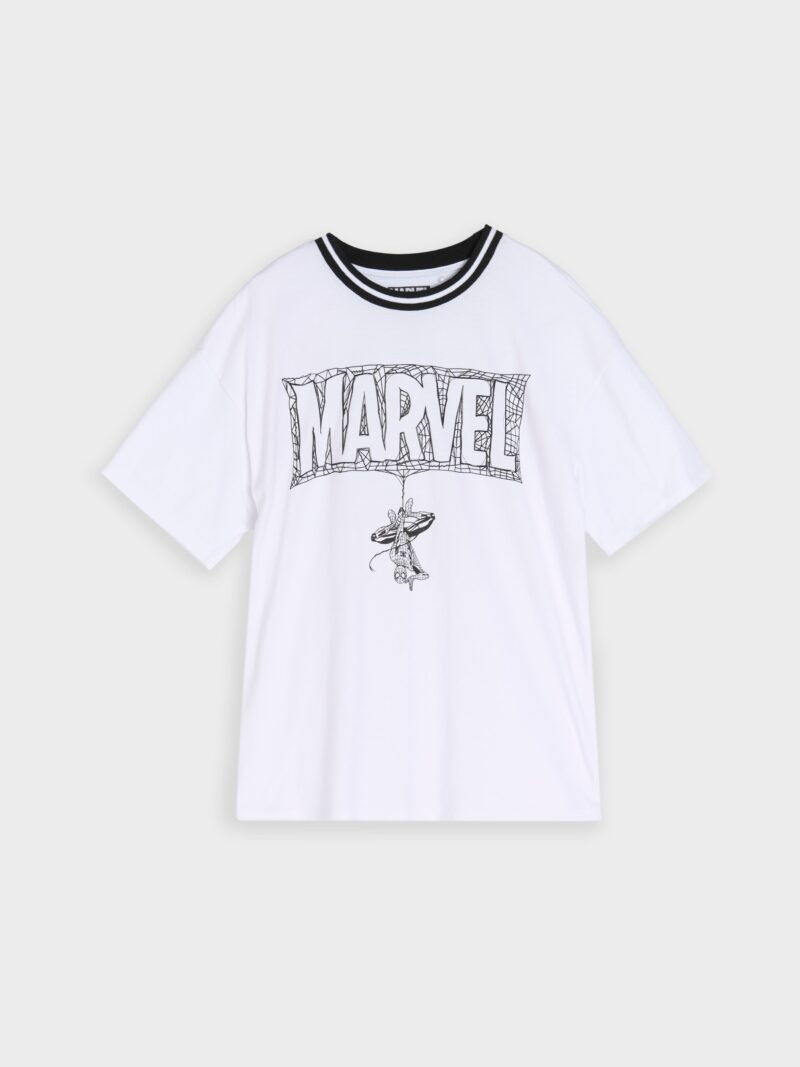 Preţ Tricou Marvel - alb