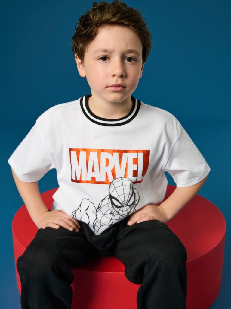 Tricou Marvel - alb - imagine 6