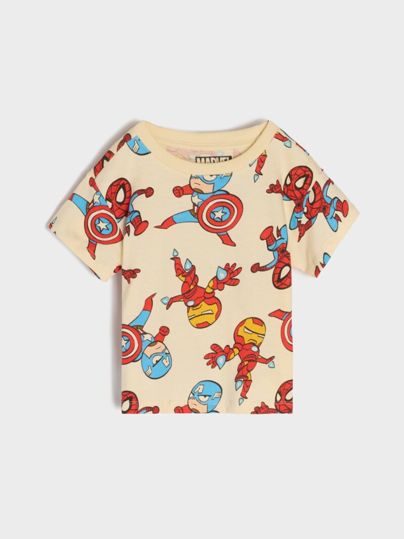 Cumpăra Tricou Marvel - crem