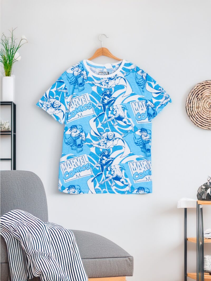 Preţ Tricou Marvel - light blue