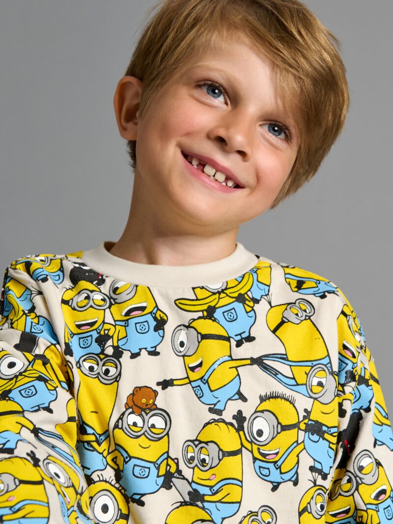 Preţ Tricou Minions - crem