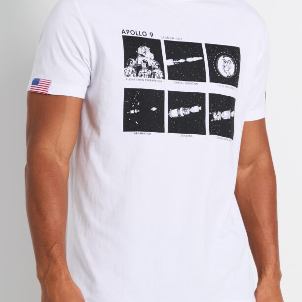 Tricou NASA - alb preţ