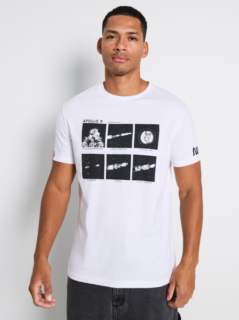 Original Tricou NASA - alb