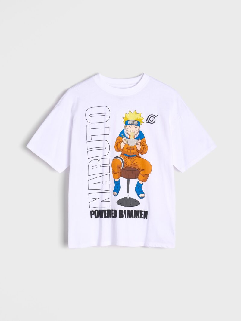 Cumpăra Tricou Naruto - alb