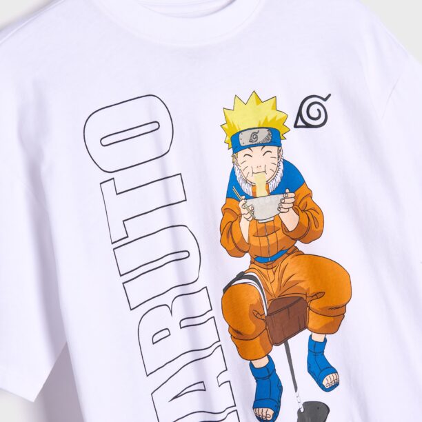 Preţ Tricou Naruto - alb