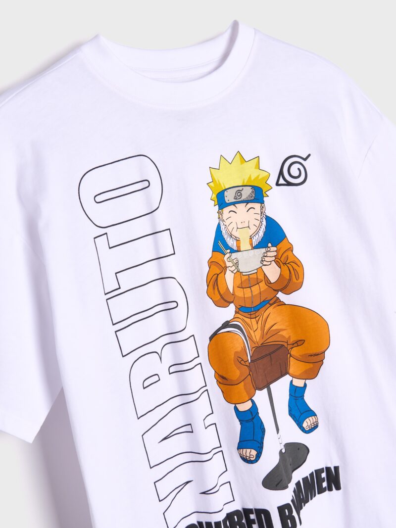 Preţ Tricou Naruto - alb