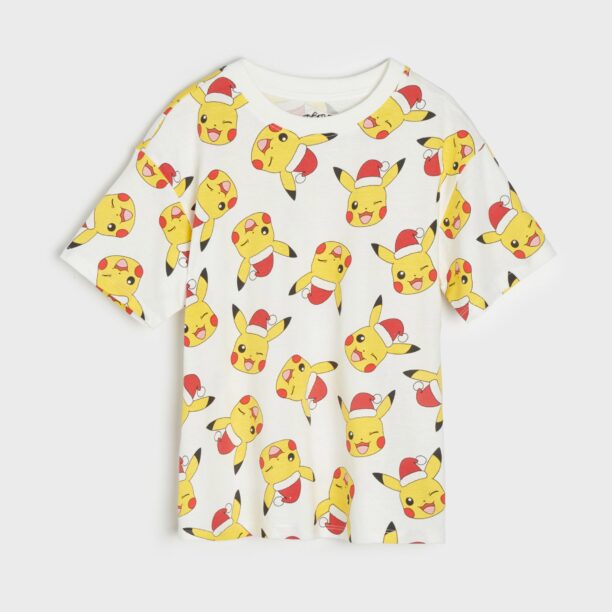 Cumpăra Tricou Pokémon - crem