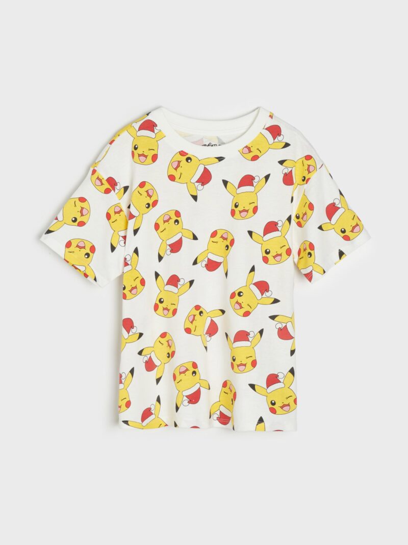 Cumpăra Tricou Pokémon - crem