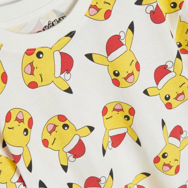 Preţ Tricou Pokémon - crem