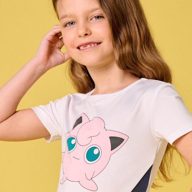 Tricou Pokémon cu mânecă lungă - crem preţ