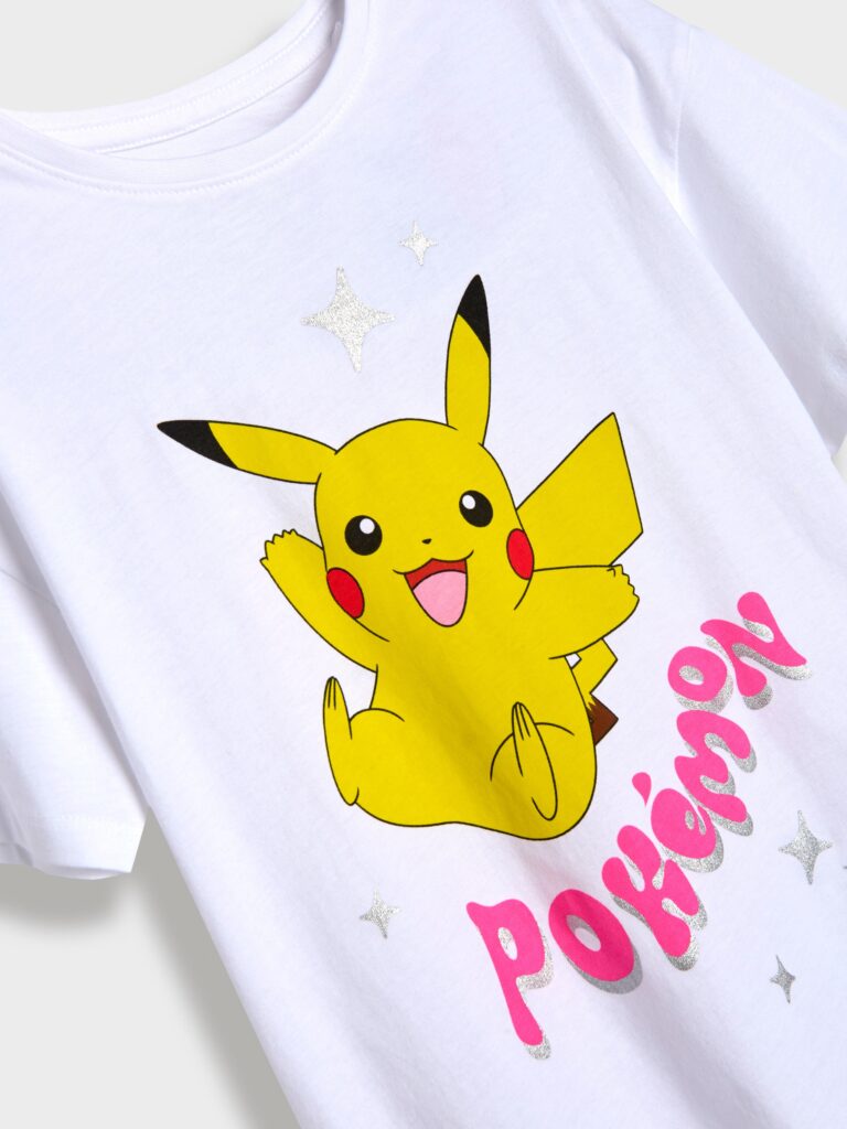 Preţ Tricou Pokémon cu mânecă lungă - crem