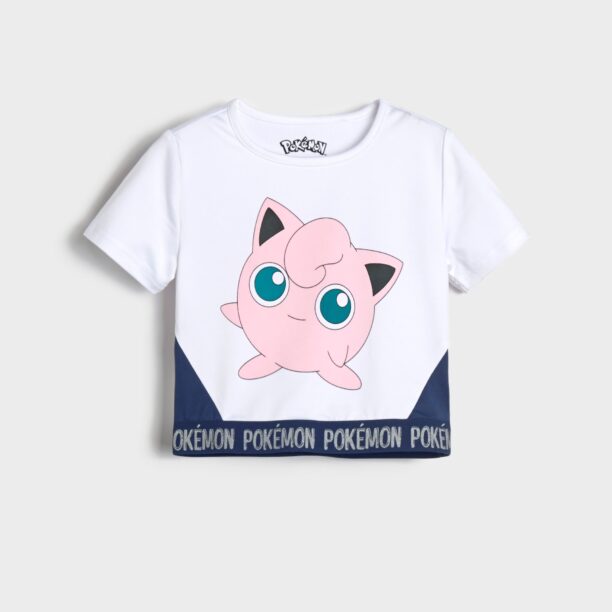 Preţ Tricou Pokémon cu mânecă lungă - crem