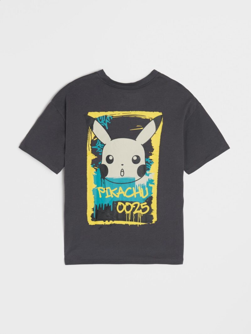 Cumpăra Tricou Pokémon cu mânecă lungă - gri-închis