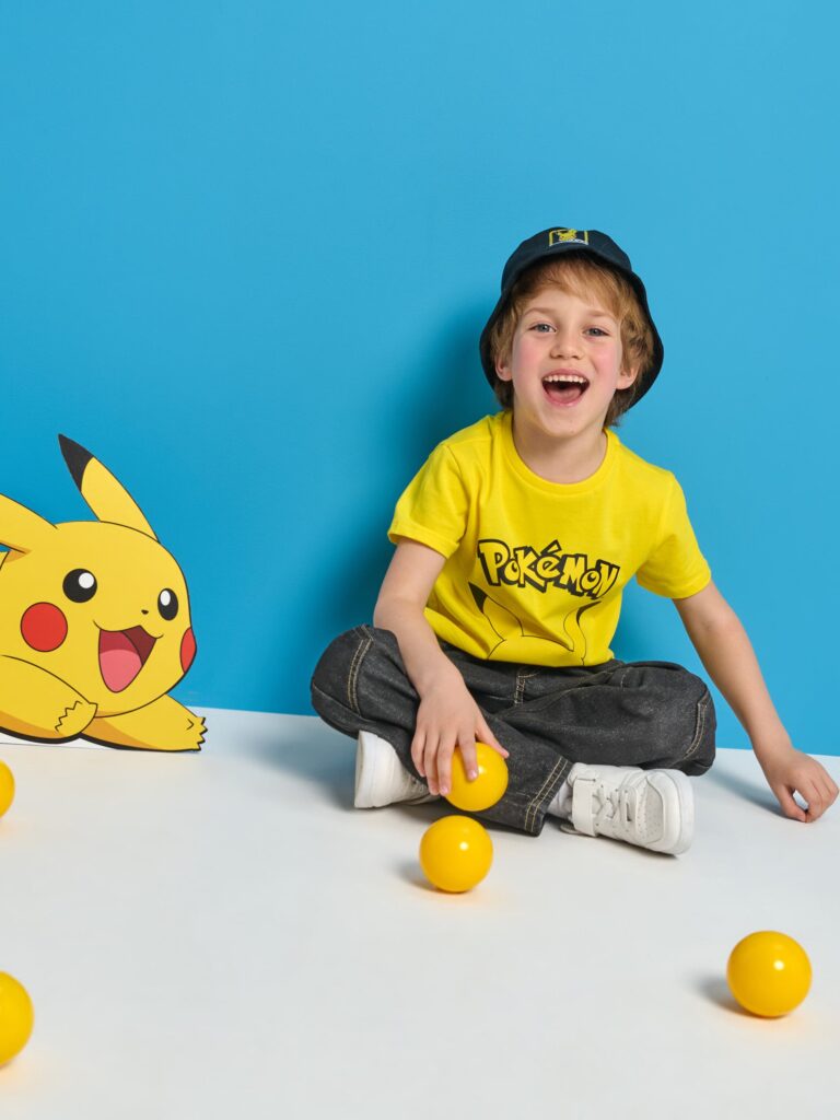 Tricou Pokémon - galben preţ