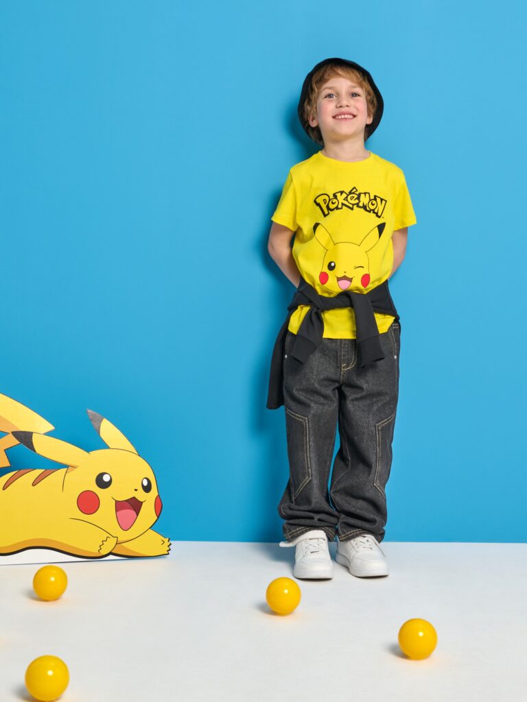 Original Tricou Pokémon - galben