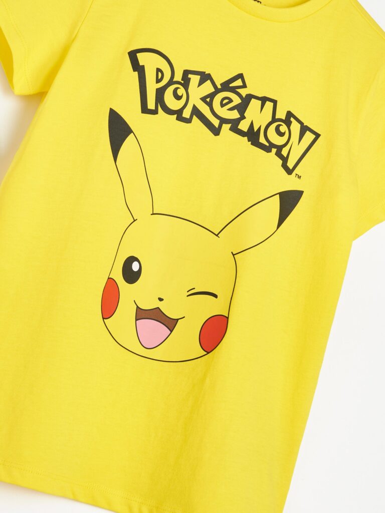 Tricou Pokémon - galben - imagine 7