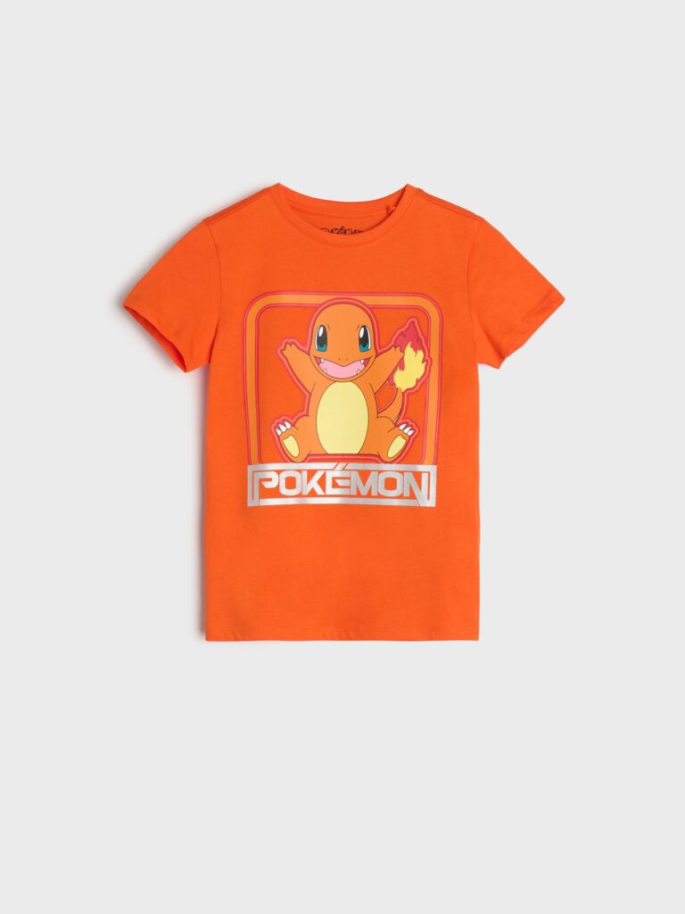 Cumpăra Tricou Pokémon - portocaliu