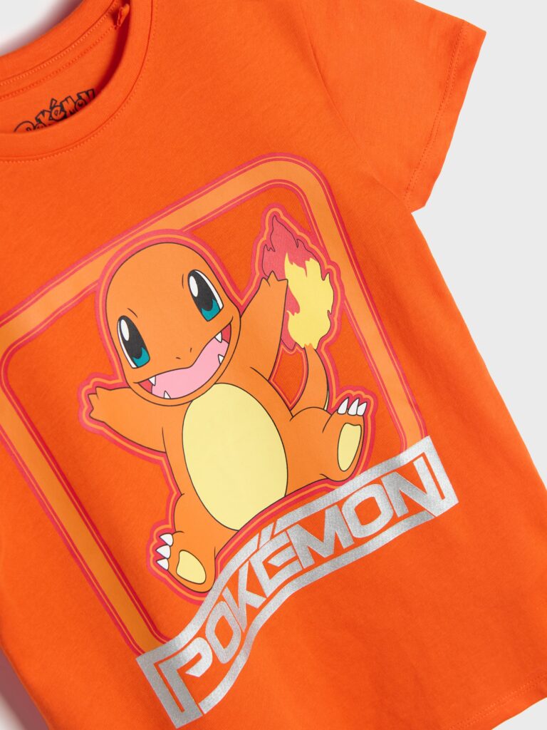 Preţ Tricou Pokémon - portocaliu