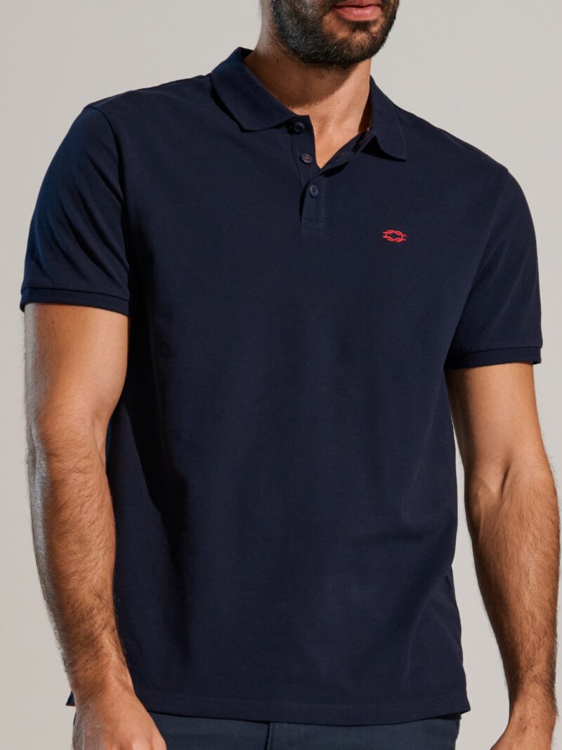 Tricou Polo - bleumarin preţ