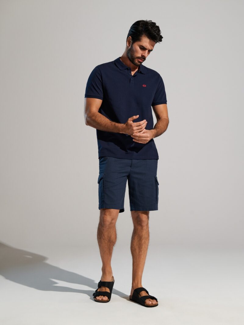 Original Tricou Polo - bleumarin