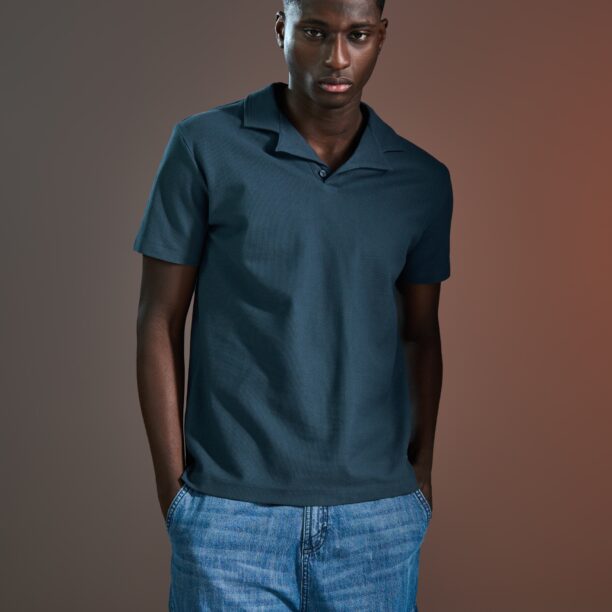 Tricou Polo - indigo preţ