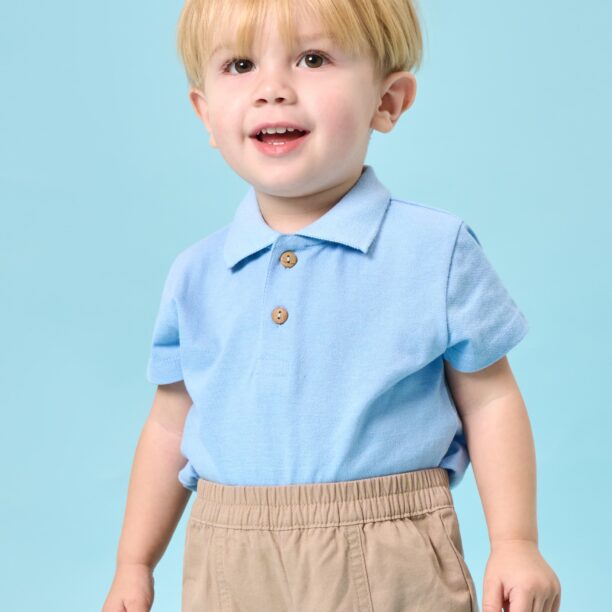 Tricou Polo - light blue preţ