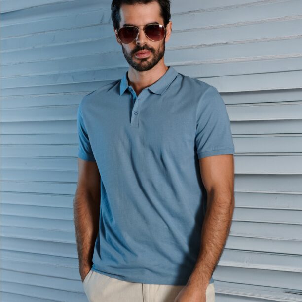 Tricou Polo - light blue preţ