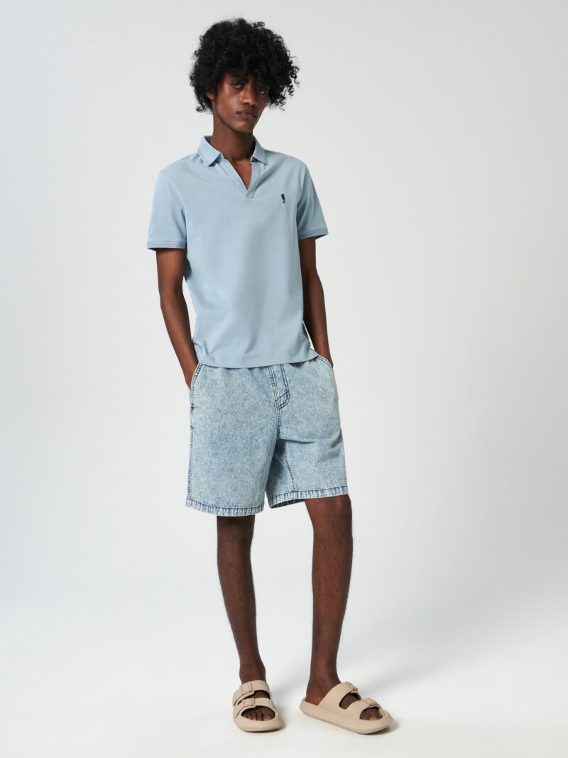 Cumpăra Tricou Polo - light blue