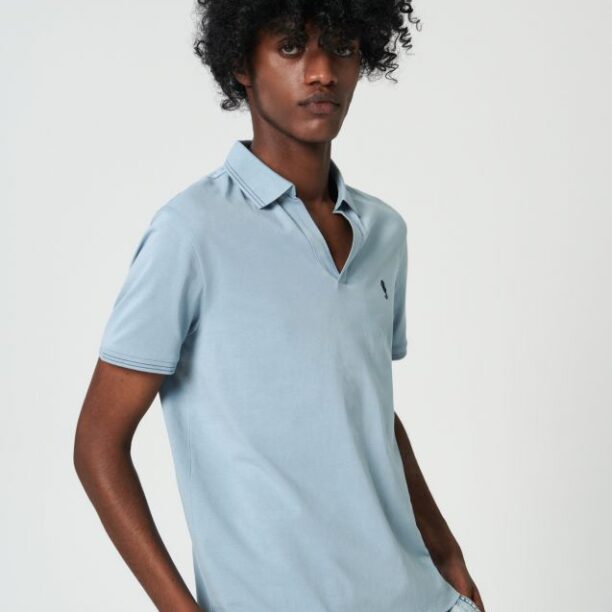 Tricou Polo - light blue