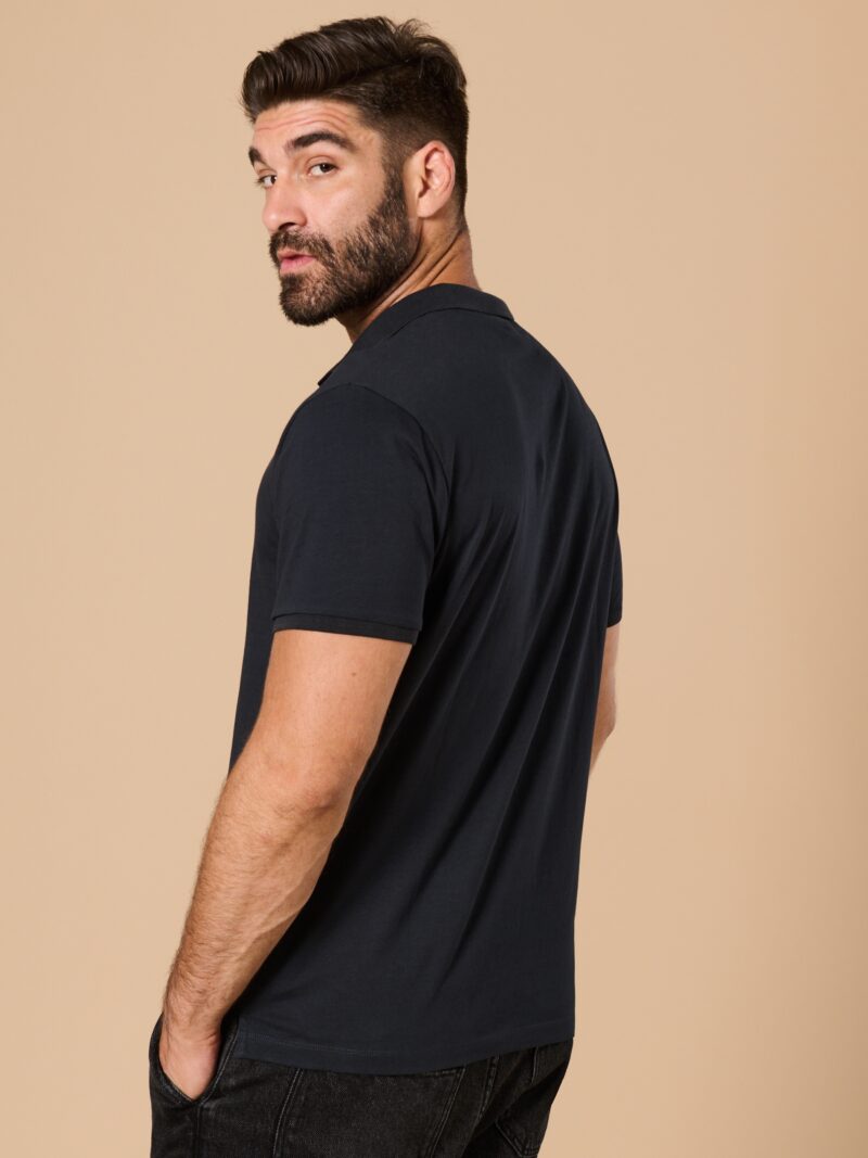 Cumpăra Tricou Polo - negru-antracit