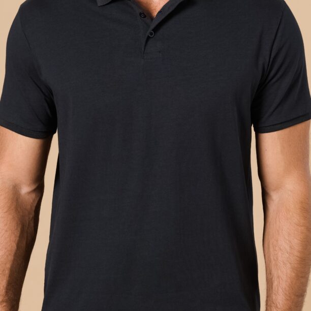 Preţ Tricou Polo - negru-antracit