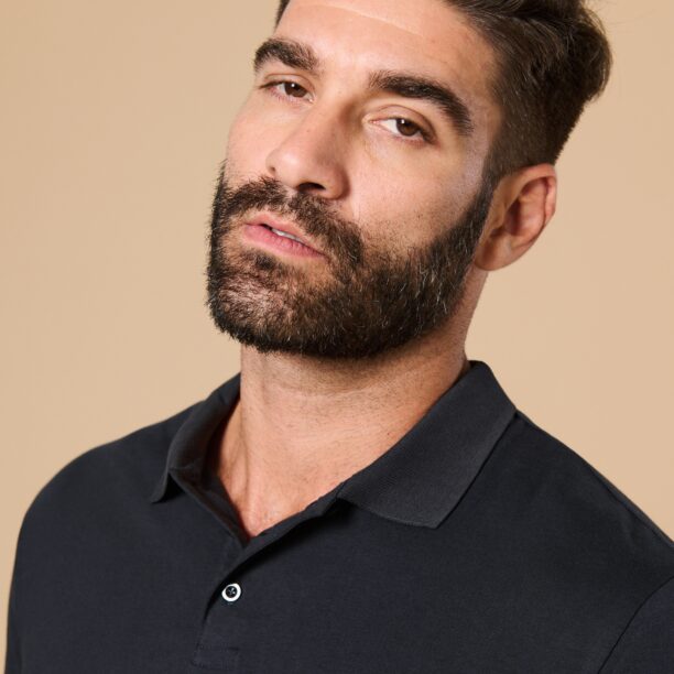 Original Tricou Polo - negru-antracit