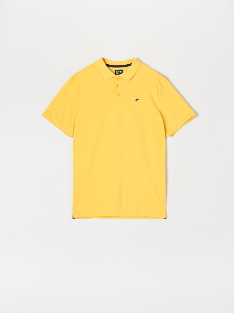 Preţ Tricou Polo - oranj-deschis