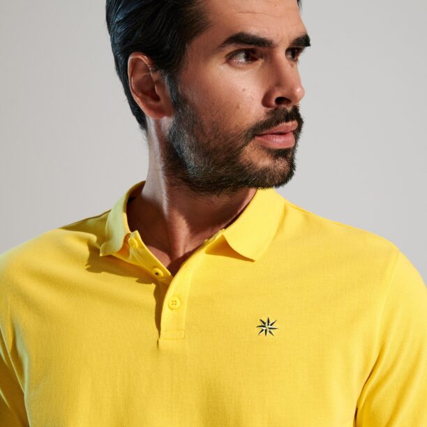 Original Tricou Polo - oranj-deschis