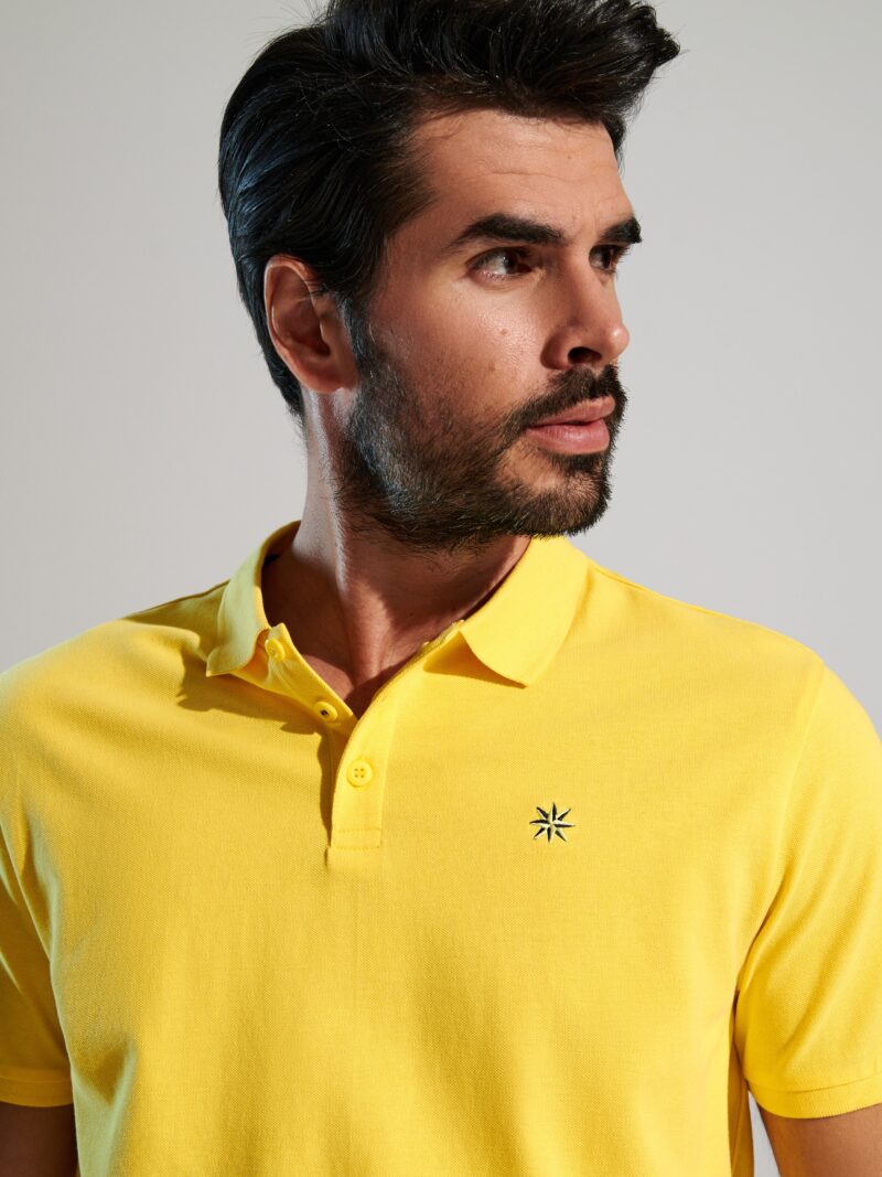 Original Tricou Polo - oranj-deschis