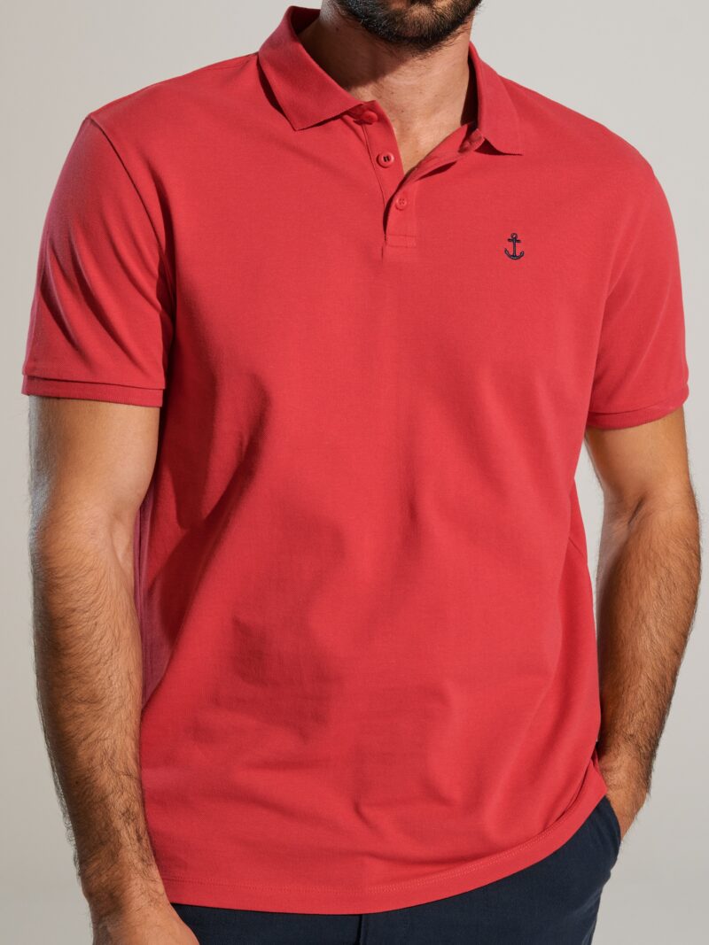 Tricou Polo - roz-bombon preţ