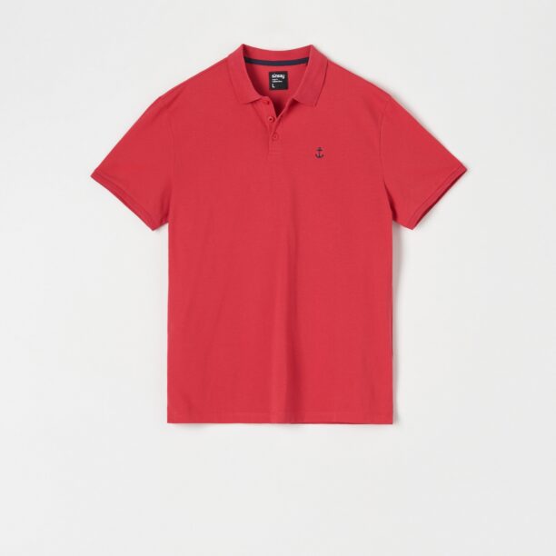 Preţ Tricou Polo - roz-bombon