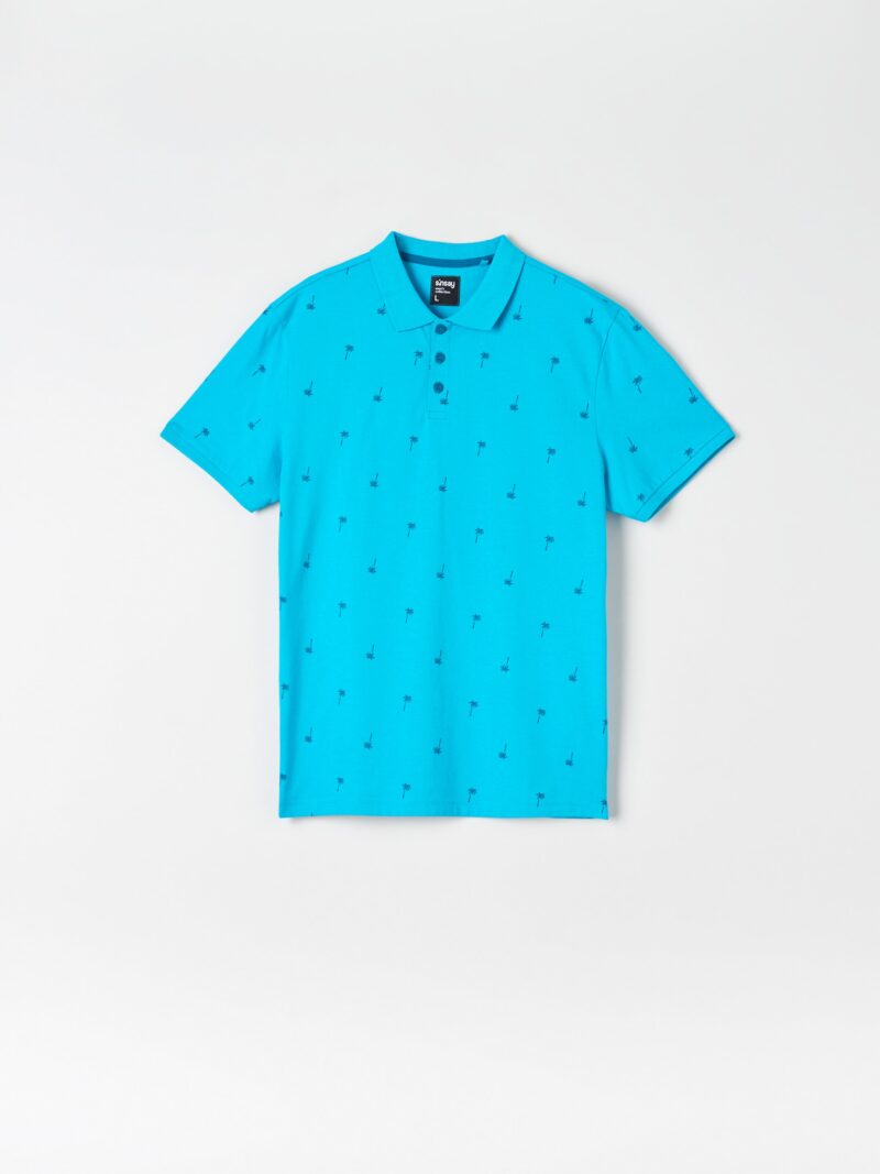 Original Tricou Polo - turcoaz-deschis