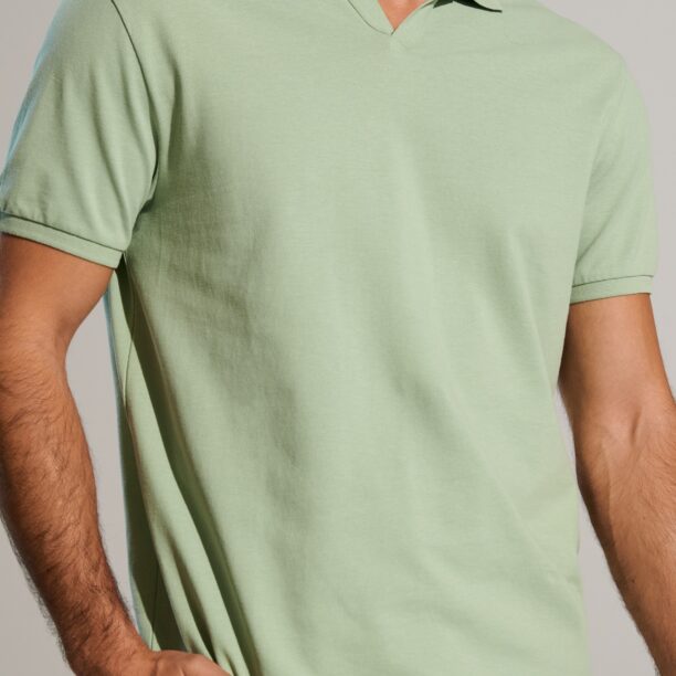 Cumpăra Tricou Polo - verde-mentă