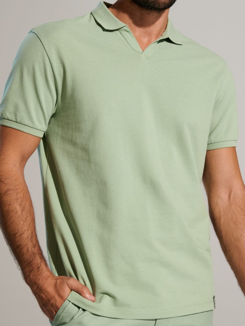 Cumpăra Tricou Polo - verde-mentă