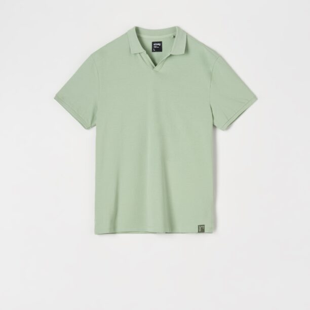 Preţ Tricou Polo - verde-mentă