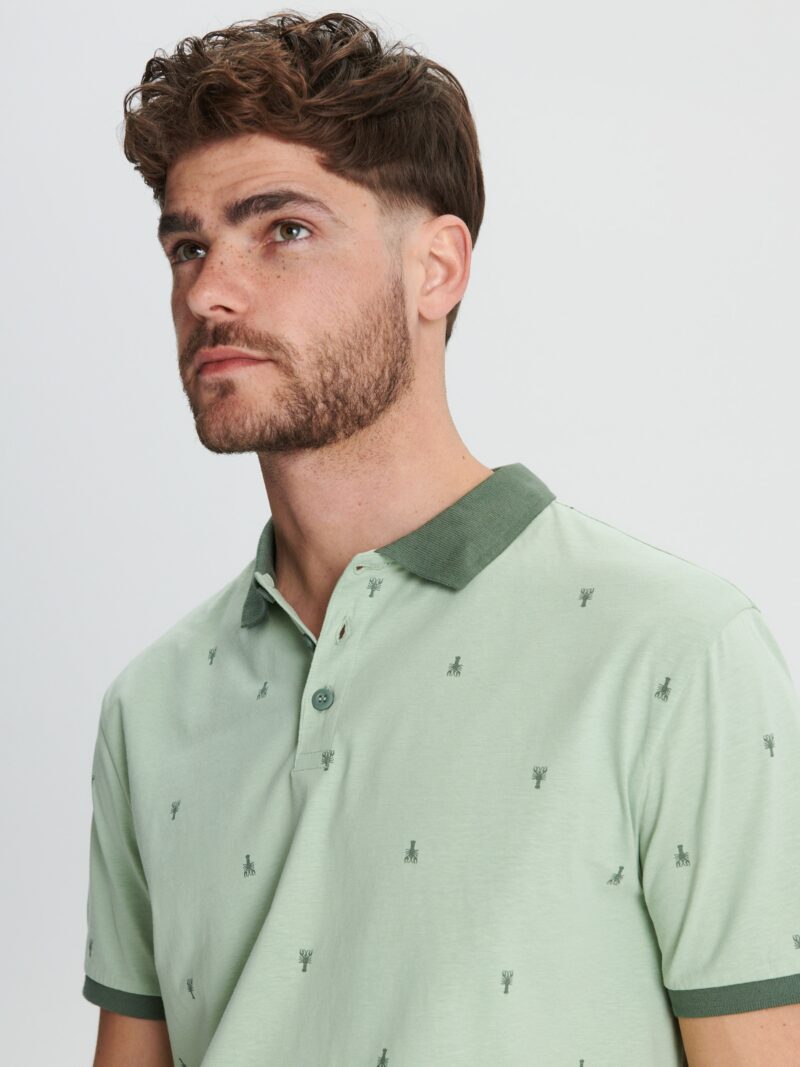 Preţ Tricou Polo - verde-mentă